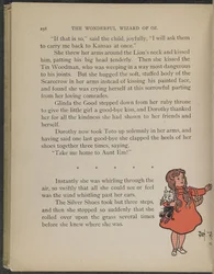 Illustratie uit "De wonderbaarlijke tovenaar van Oz" door Lyman Frank Baum