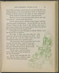 Illustratie uit "De wonderbaarlijke tovenaar van Oz" door Lyman Frank Baum
