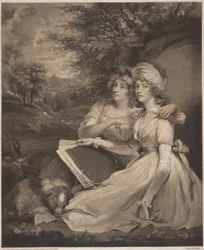 De dochters van Sir Thomas Frankland Bart.