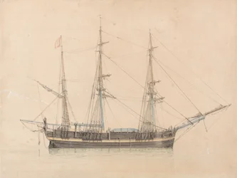De Walvisvaarder "Truelove" van Hull