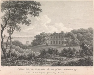 Cadland Park, in Hampshire, het landgoed van Robert Drummond, Esquire (uitgegeven door W. Watts); pagina 56 (Volume One)