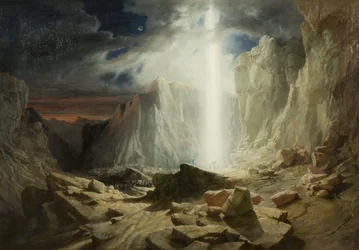 Israëlieten die door de Wildernis trekken