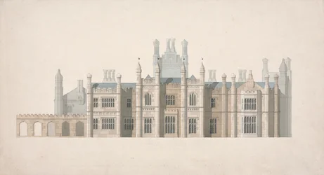 Verhoging van een Voorgesteld Ontwerp voor Cambridge Colleges
