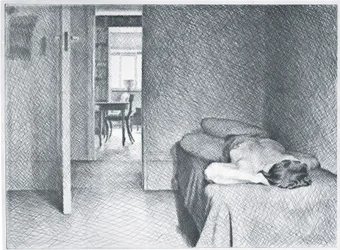 Interieur met Naakt