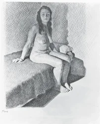 Zittende Naakt, ca. 1968-74