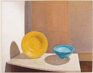 Stilleven: Marmeren Tafel