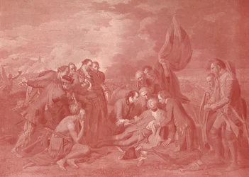De dood van generaal Wolfe, ca. 1776, 1909