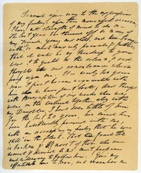 Brief van William Wordsworth over de dood van Samuel Taylor Coleridge, 29 juli 1834