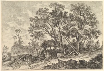 IIe. Uitzicht op Fronville, 18e eeuw