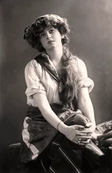 Gabrielle Ray 1883-1973, Engelse actrice, begin 20e eeuw