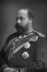 Prins Edward van Wales, de toekomstige koning Edward VII van Groot-Brittannië, 1841-1910, 1890