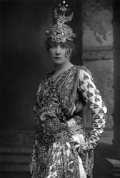 Sarah Bernhardt 1844-1923, Franse toneelactrice, 1890
