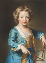 Lord Algernon Percy, daarna graaf van Beverley (pasteltekening)