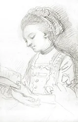Vrouw leest