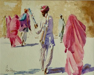 513 Jaisalmer, Pijpspeler