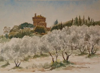 883 Pal Massaini, nabij Pienza