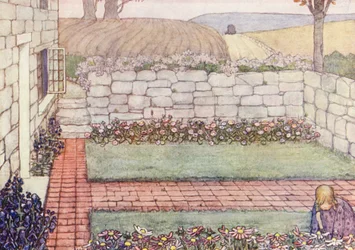 Kinderboek over tuinieren: Een Cornish Cottage