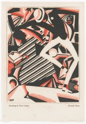 Tekenen in twee kleuren, of Interpretatie van Harlem Jazz I