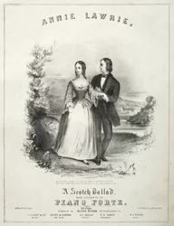 Annie Laurie - Bladmuziek Omslag