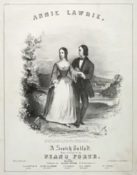 Annie Lawrie - Bladmuziek Omslag