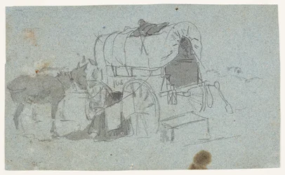 Legerwagen en Muildier