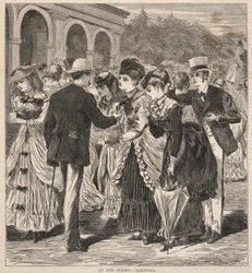 Bij de bron: Saratoga, van Hearth and Home, 28 augustus 1869