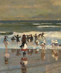 Strandscène