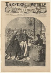 Bloemenafdeling van de Grote Beurs, van Harper