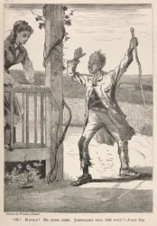 Hi! H-O-O-O! Hij is gekomen. Jumboloro vertelt het je eerst., 1869