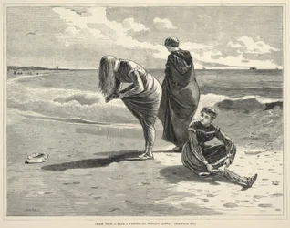 Hoogwater, uit Every Saturday: An Illustrated Journal of Choice Reading, 6 augustus 1870