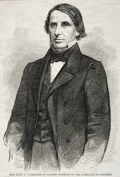 Hon. Elihu B. Washburne, van Illinois, voorzitter van de Commissie voor Handel