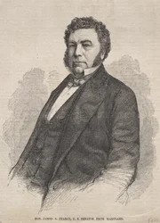 De geachte James A. Pearce, senator van de Verenigde Staten uit Maryland