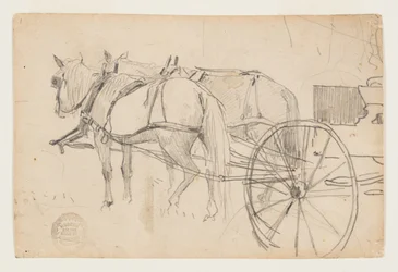 Paarden en wagen (De picknickexcursie)