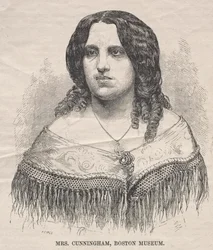Mevr. Cunningham, Boston Museum, 1859
