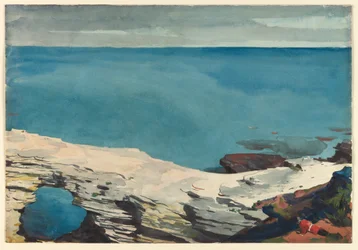Natural Bridge, Bermuda, c.1901 (aquarel)