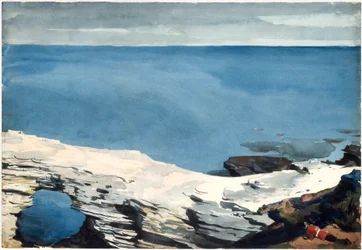 Natural Bridge, Bermuda, c.1901 (aquarel)