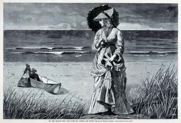 On the Beach--Two are Company, Three are None, uit Harper