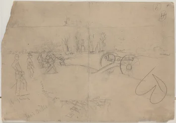 Soldaten en Kanon (verso)