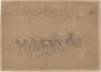 Bevoorradingstrein, 1864