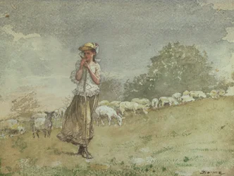 Schapen hoeden, Houghton Farm, c.1878-79