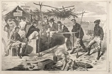 Dankzegging in Kamp, 1862