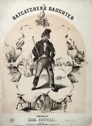 De dochter van de rattenvanger - Bladmuziekomslag