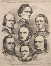 De Afgescheiden Mississippi Delegatie in het Congres, 1861