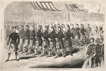 Het Negenenzeventigste Regiment Highlanders New York State Militia, 1861