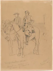 Twee Verkenners, 1865