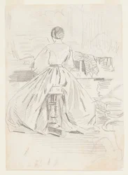 Vrouw aan de Piano