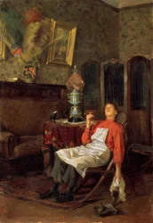 In afwezigheid van de heer