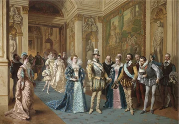 Hendrik IV en Marie de Médicis