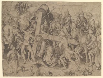 Christus draagt het kruis, kopie