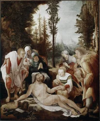 Rouw over de dood van Christus